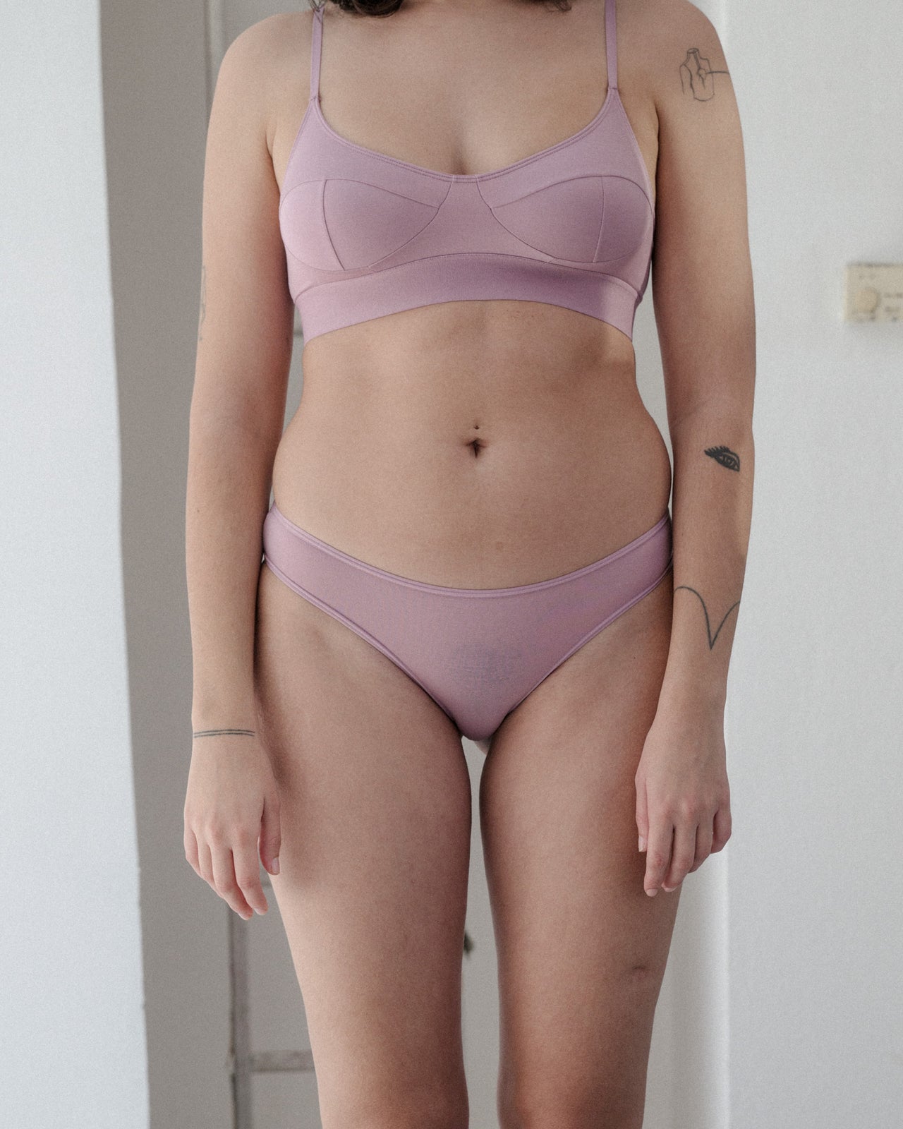 Bell Pants - Bamboo Lyocell - Still Purple