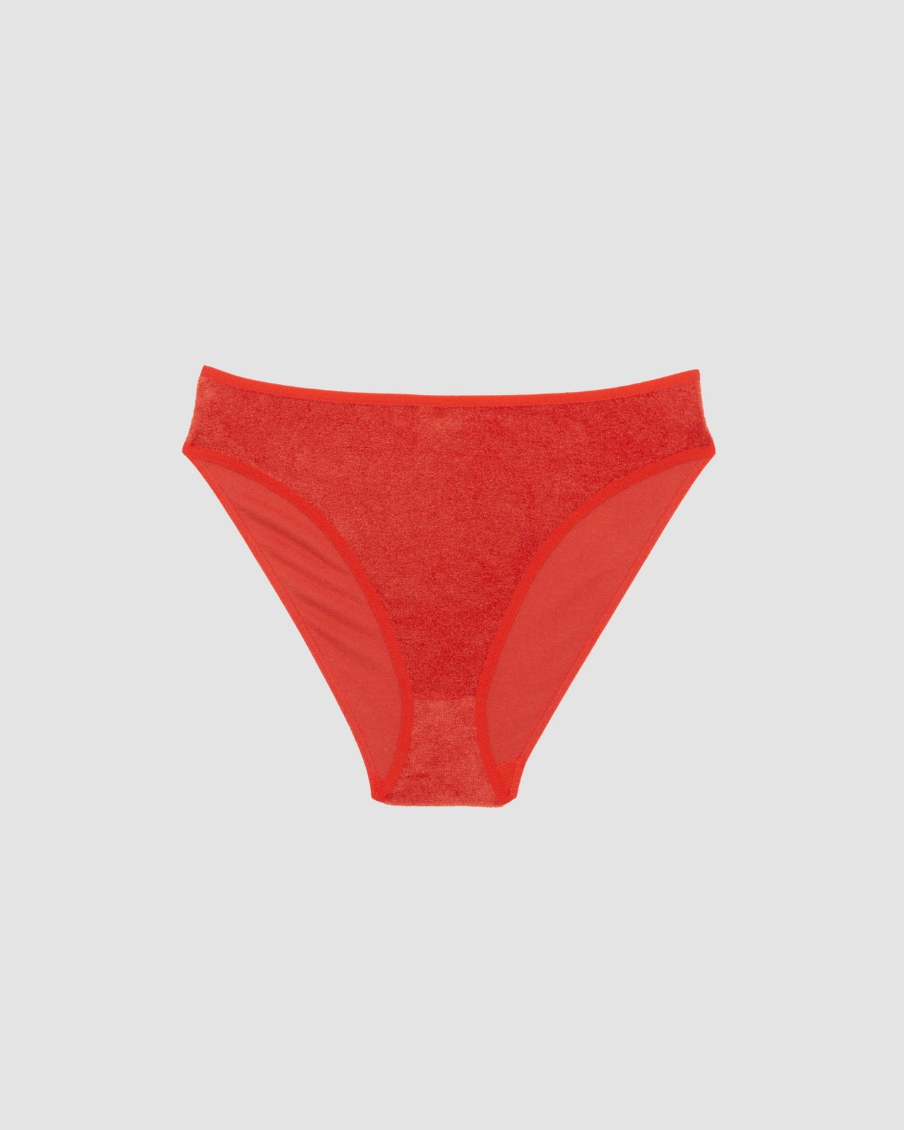 Bell Pants - Ecovero Velour - Mino Red