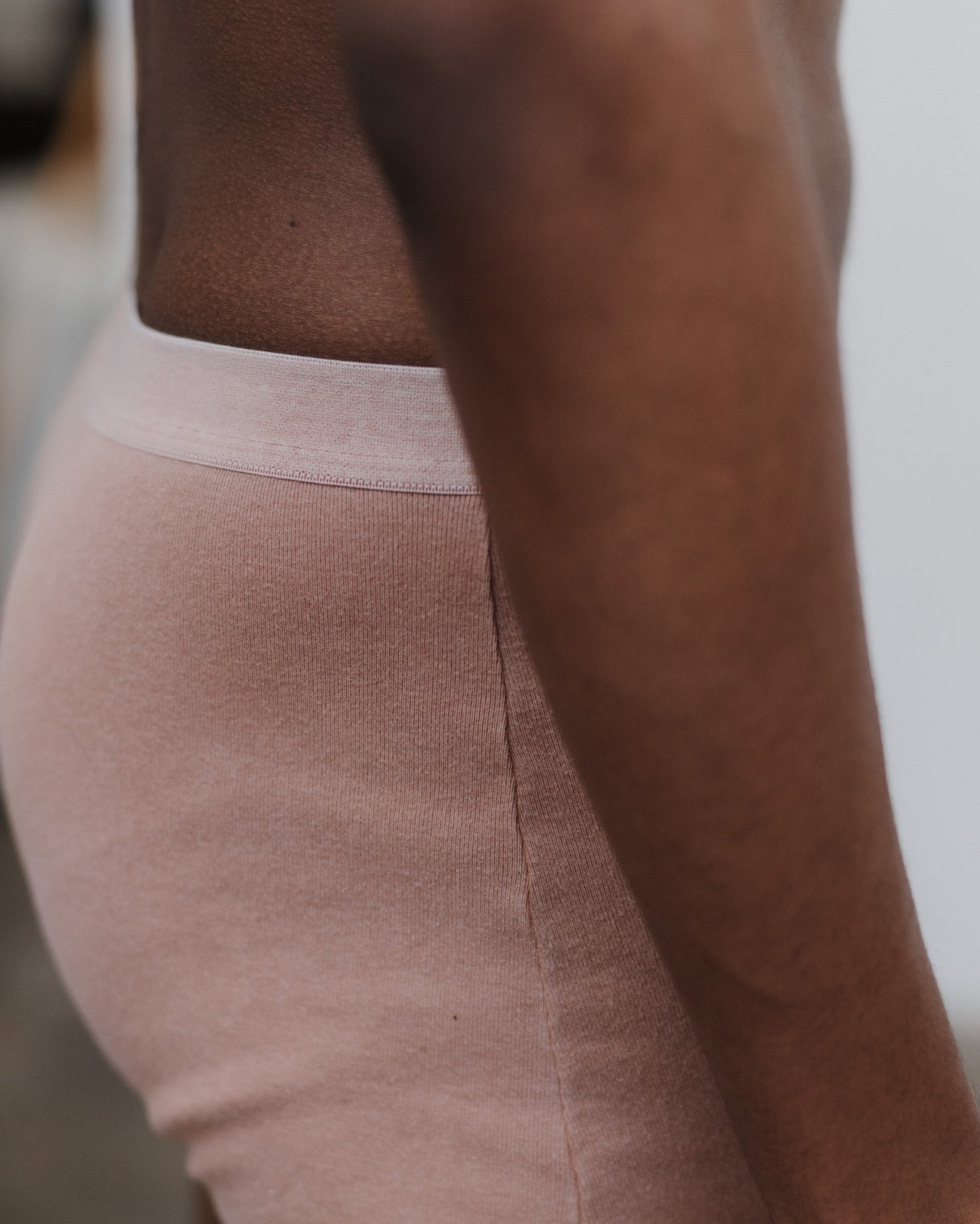 Briar Boxer - Regenerative Cotton Jersey - Garnet Orange