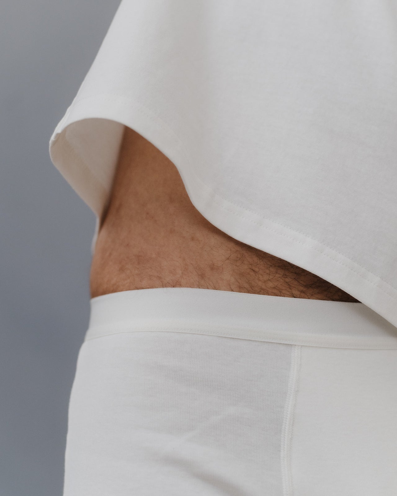 Briar Tee Shirt - Regenerative Cotton Jersey - Undyed