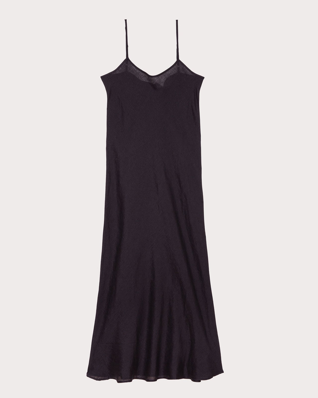 Dydine Dress - Sheer Linen - Black