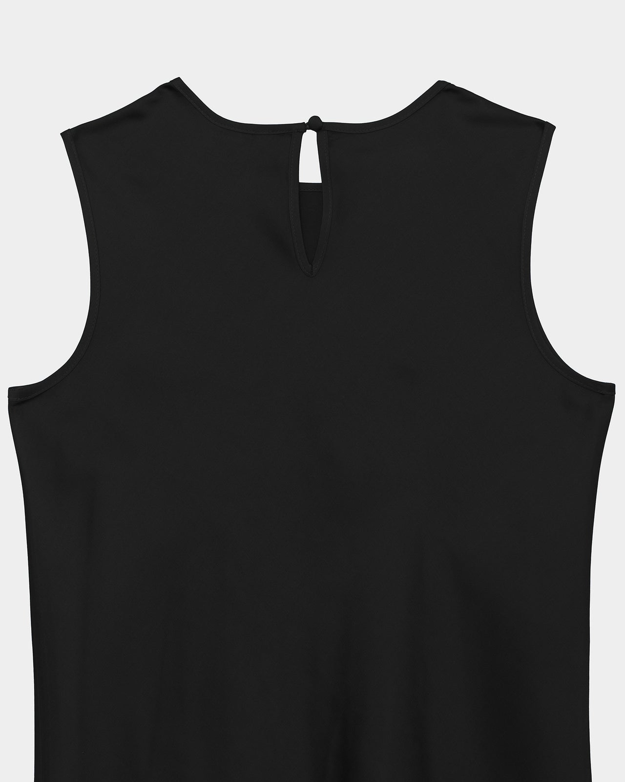 Dydine Tank - Silk Satin - Black