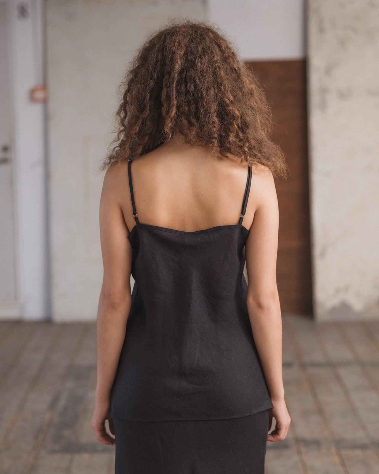 Dydine Top - Sheer Linen - Black