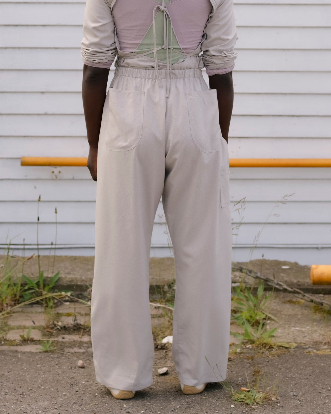 Gren Pants - Wild Silk - Prun Grey