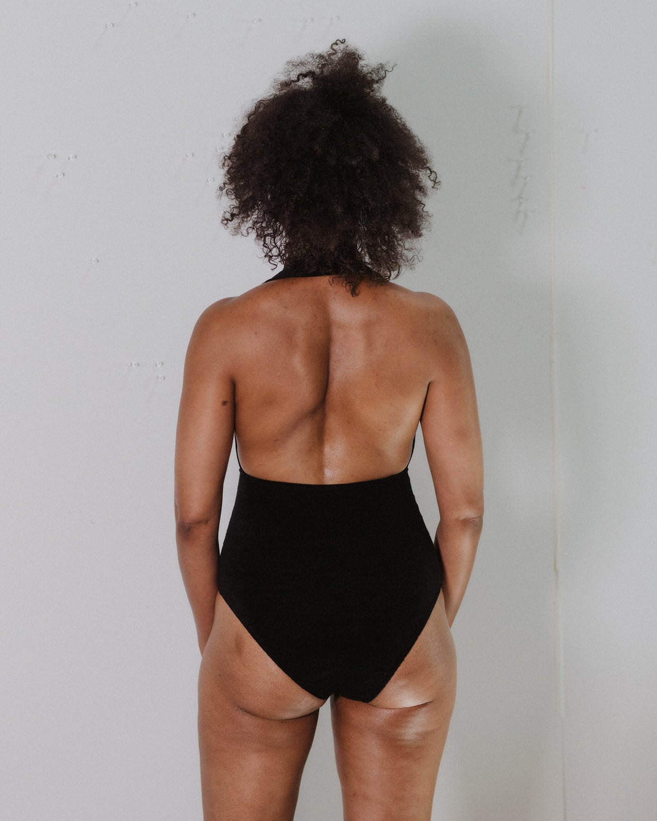 Hall Body - Ecovero Velour - Black