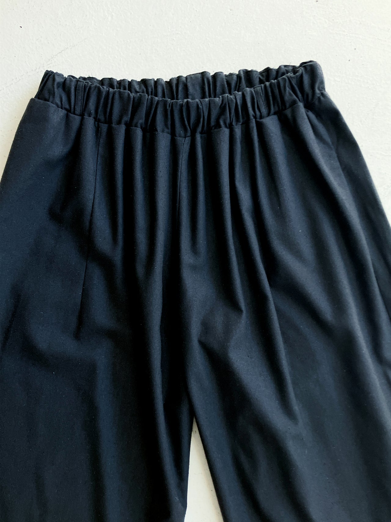 Cravat Pants - Wild Silk - Black