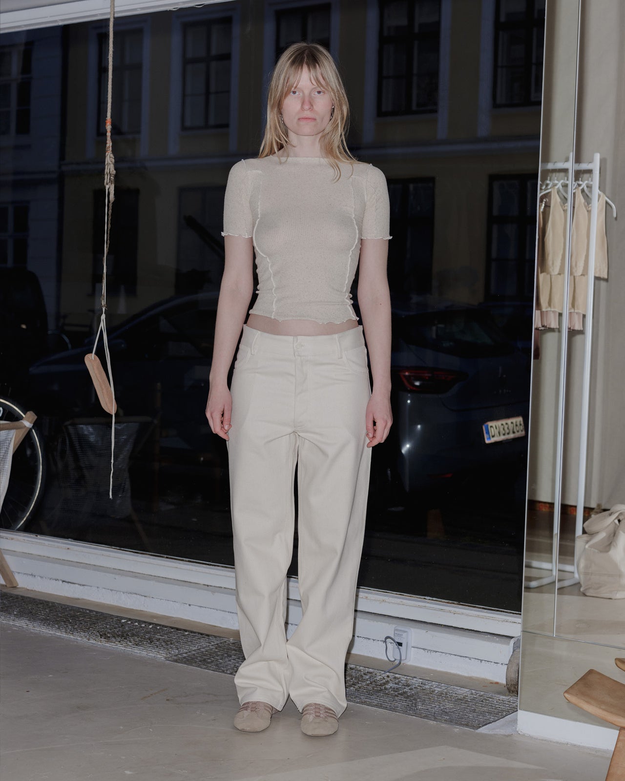 Indre Pants - Cotton Canvas - Undyed - SP23