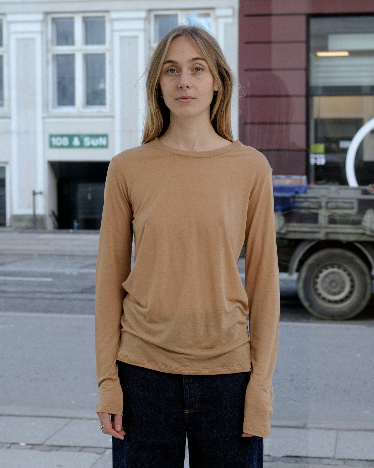 Long Sleeve Tee - Bamboo Lyocell - Aural