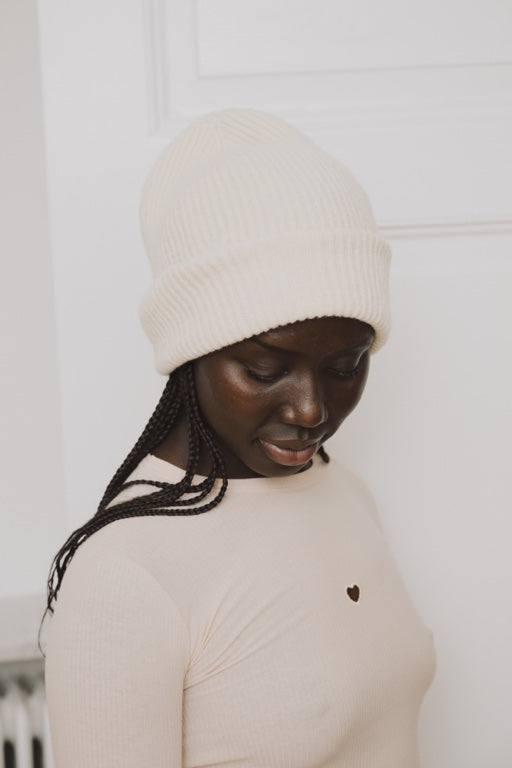 Mea Beanie - Arles Merino Wool - Chaume Sand