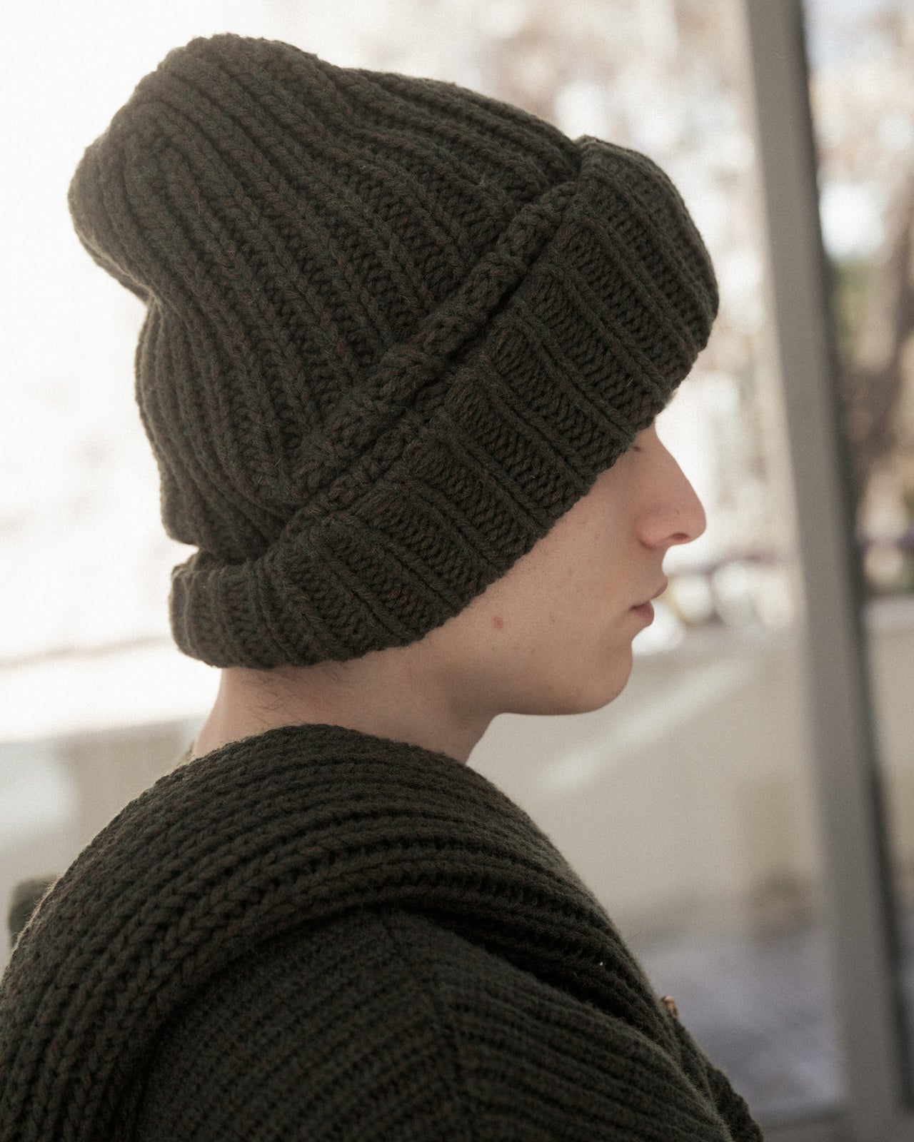 Mea Beanie - Recycled Wool - Foret