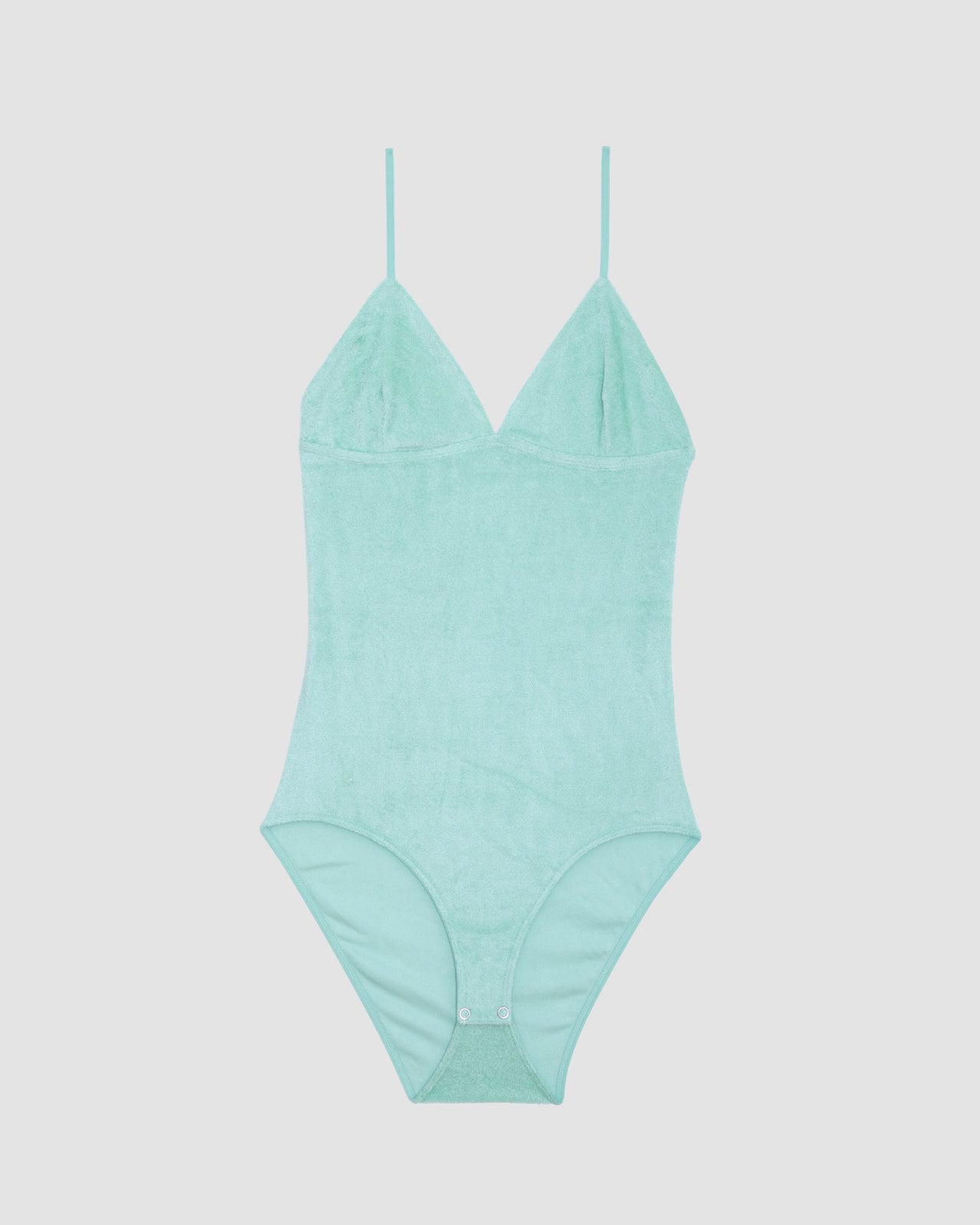 Mississippi Body - Viscose Velour - Telu Green