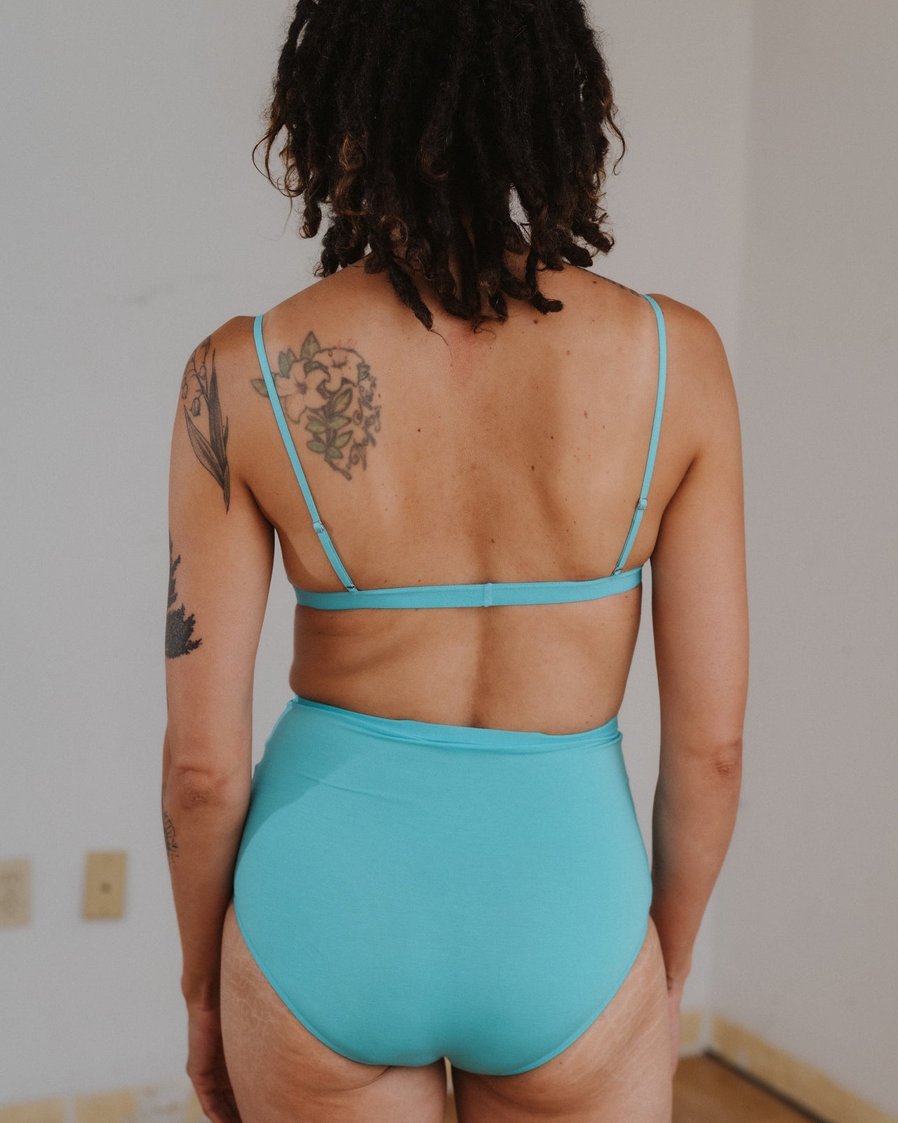 Mississippi Bra - Bamboo Lyocell - Charles Turquoise