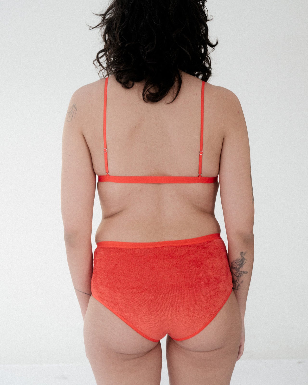 Mississippi Bra - Ecovero Velour - Mino Red