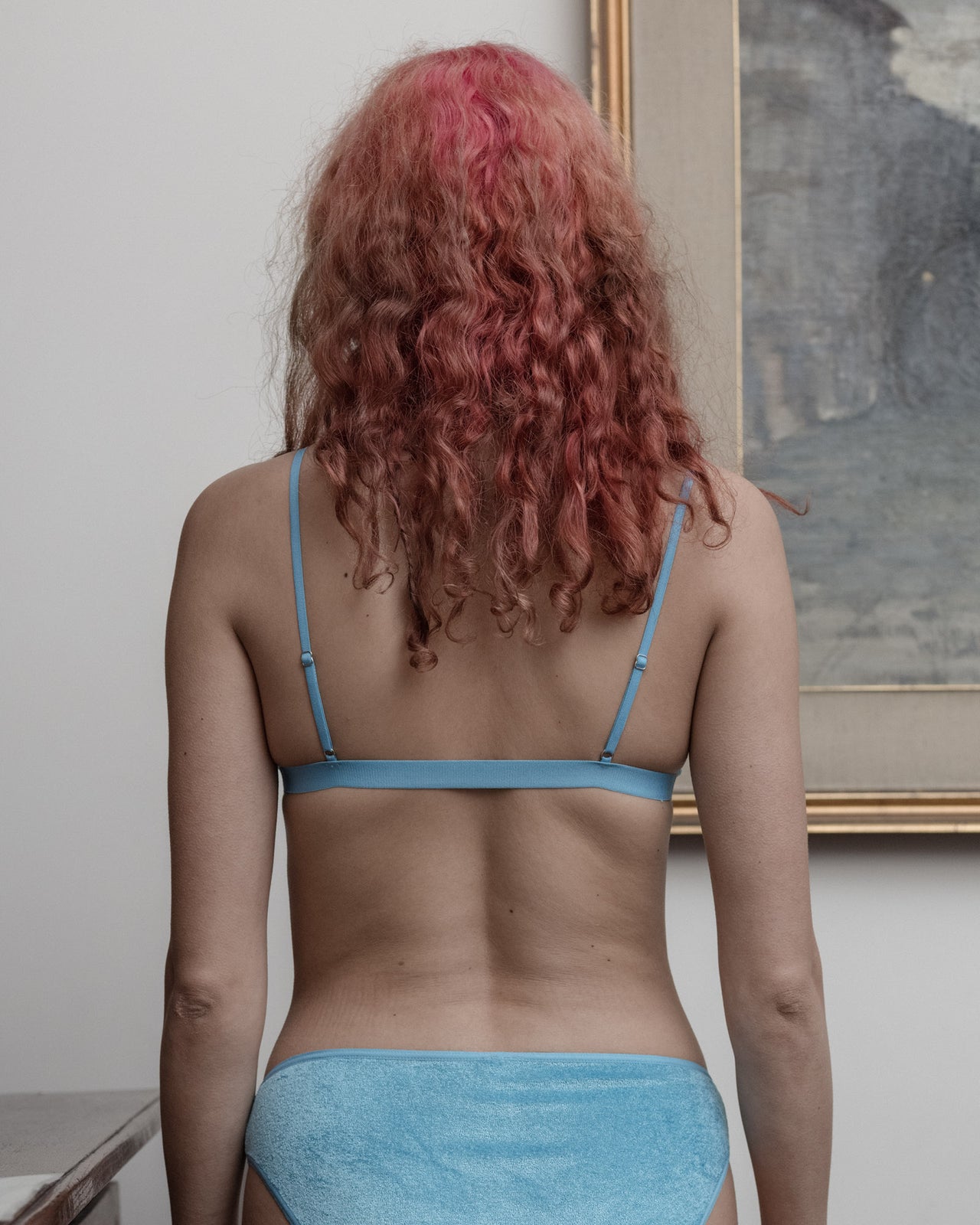 Mississippi Bra - Velours - Civi Blue - WT23