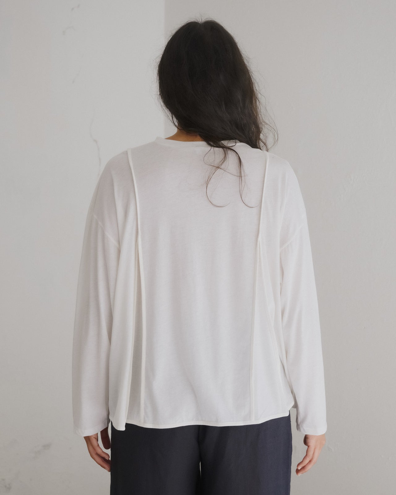 Mul Long Sleeve Tee - Deadstock Cotton - Off-White