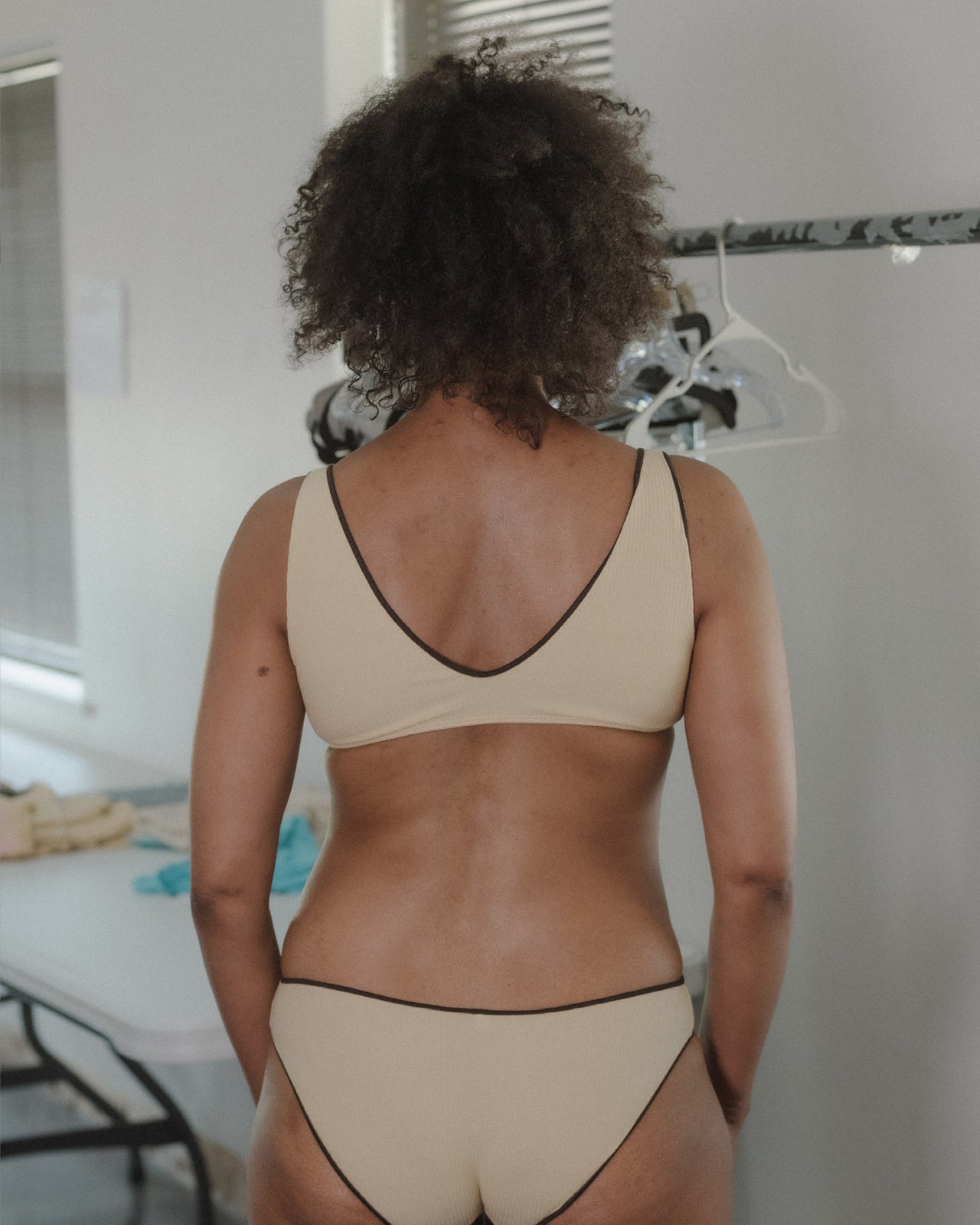 Pam Bra - Fine Organic Cotton Rib - Hen Yellow