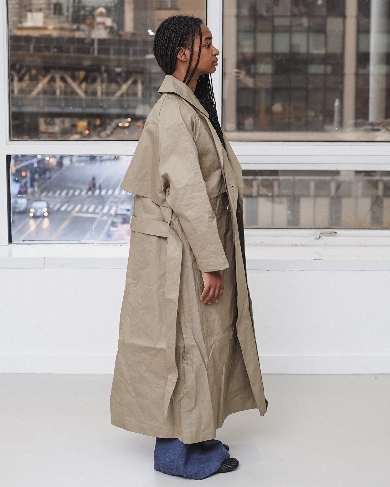 Plane Coat - Organic Cotton - Khaki
