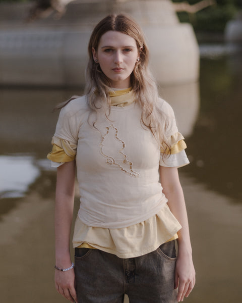 Cotton Ponte X Polyester Organic Tee