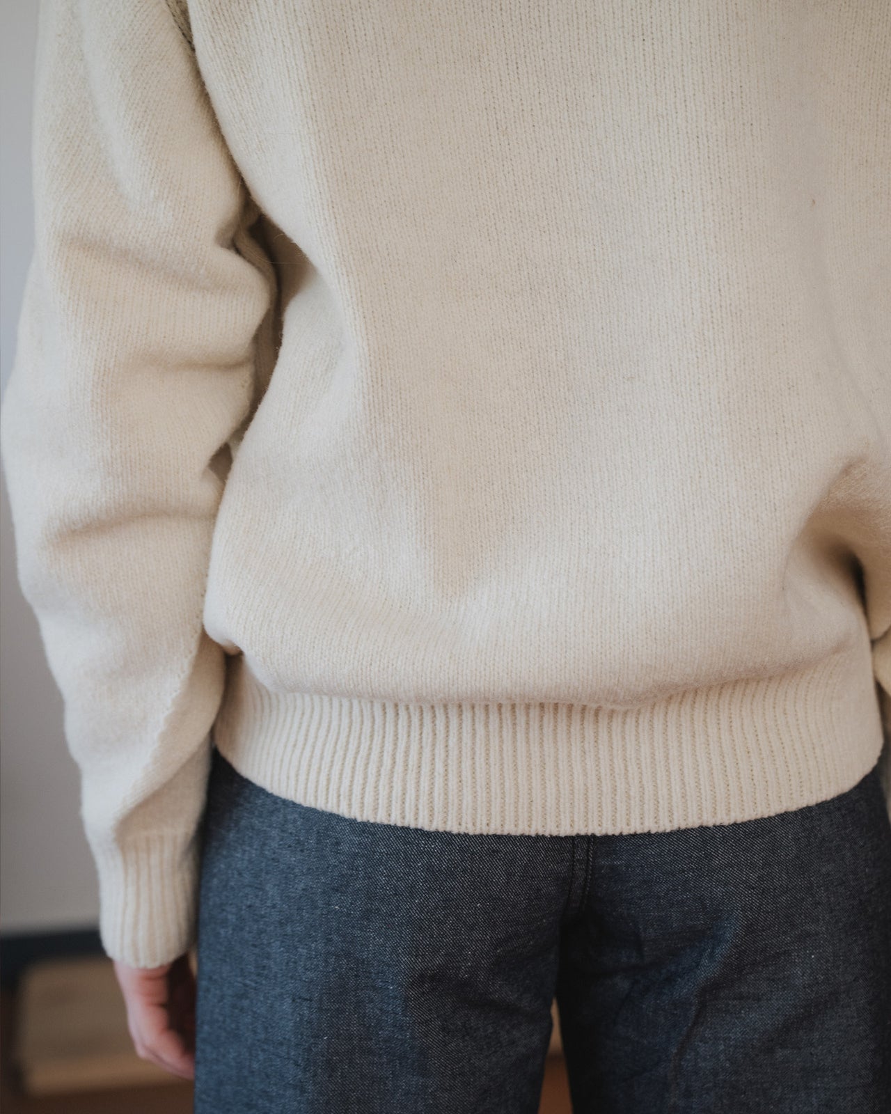 Soar Sweater - Arles Merino Wool - Chaume Sand