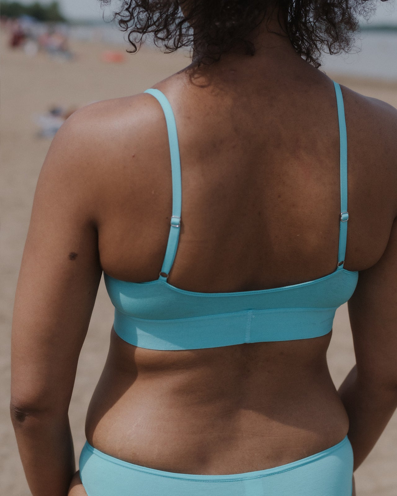 Soft Bra - Bamboo Lyocell - Charles Turquoise