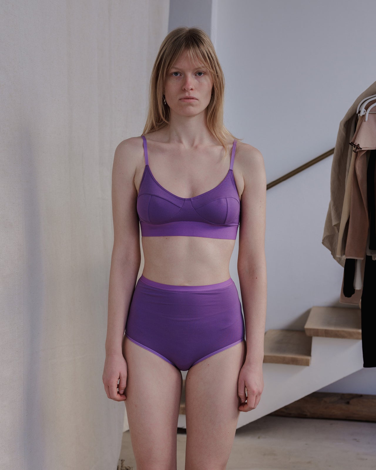 Soft Bra - Bamboo Lyocell - Old Purple - AU23