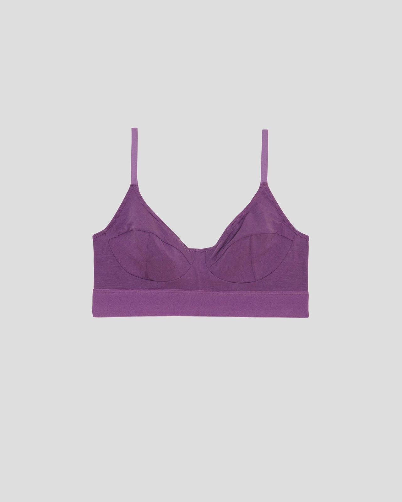 Soft Bra - Bamboo Lyocell - Old Purple - AU23