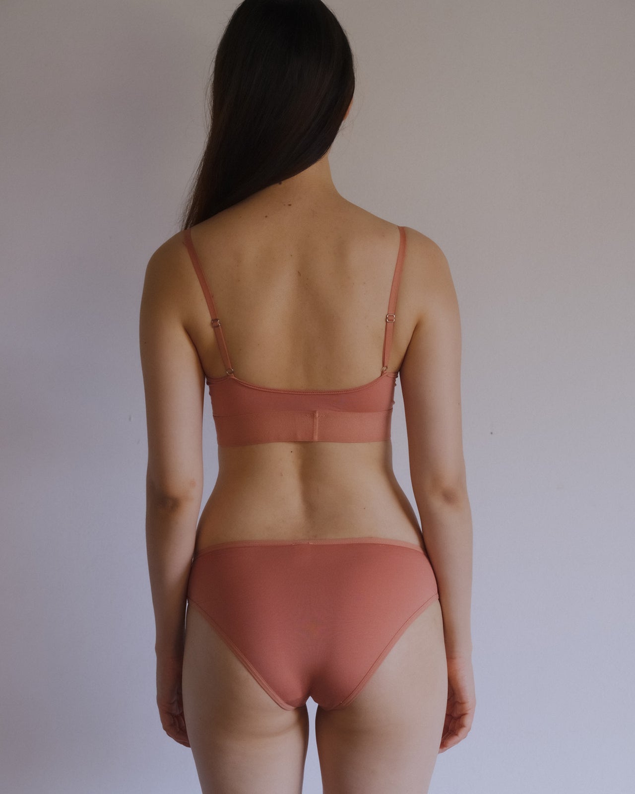 Soft Bra - Bamboo Lyocell - Branch Terracotta