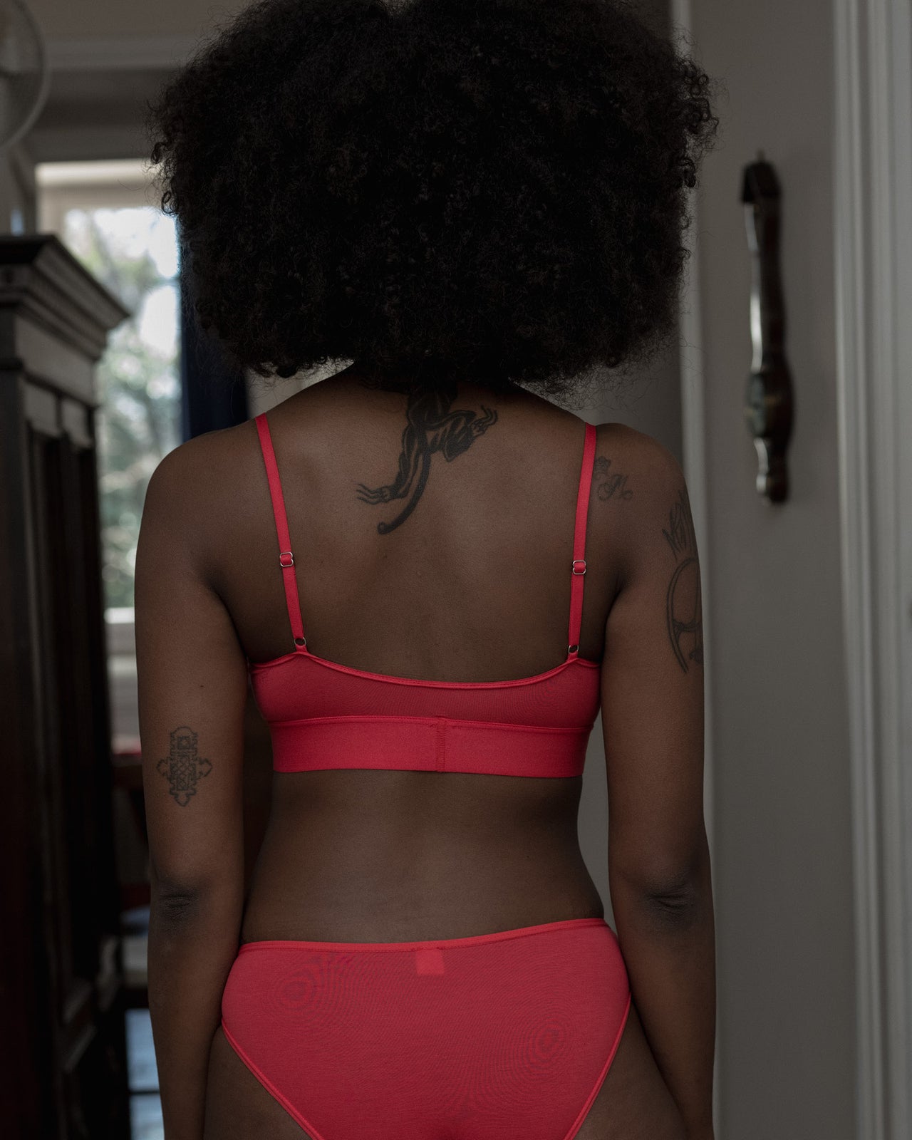 Soft Bra - Bamboo Lyocell - Dio Red - WT23