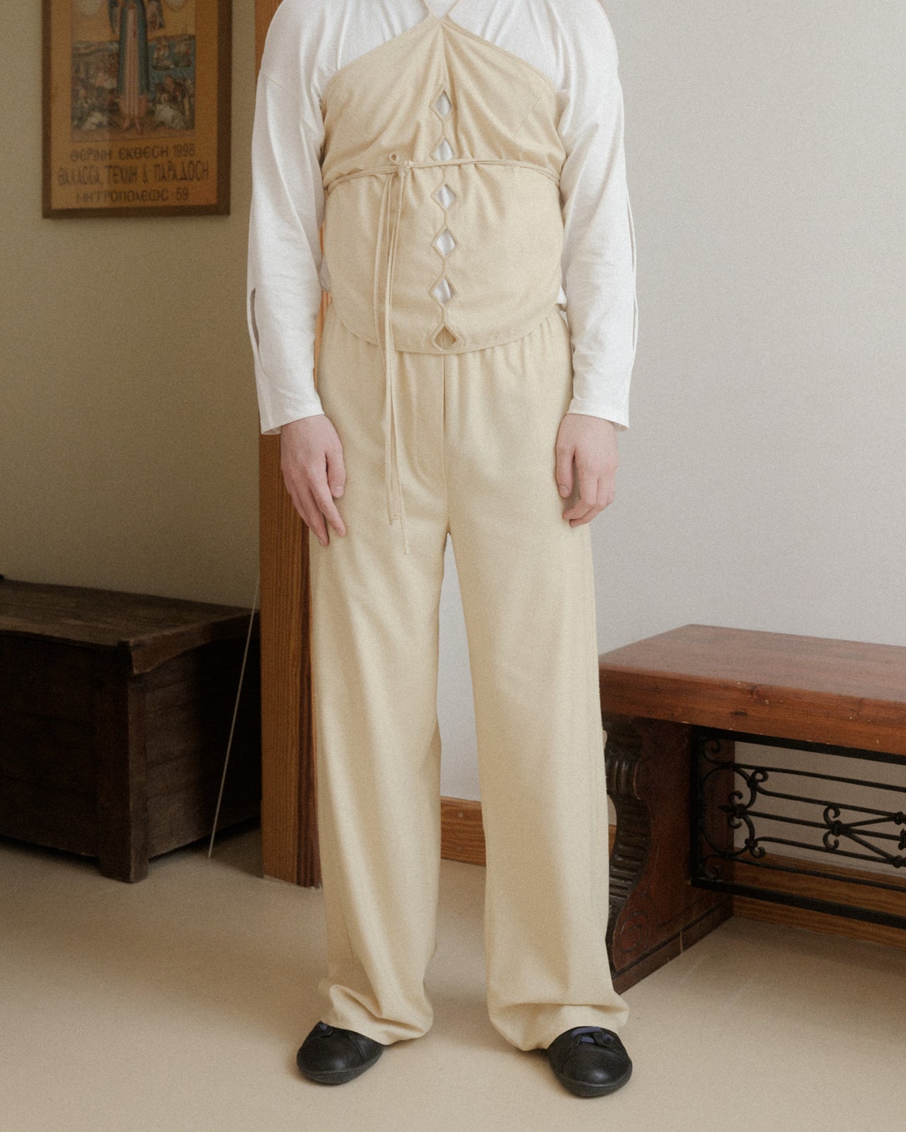 Stoa Pants - Wild Silk - Tooth White
