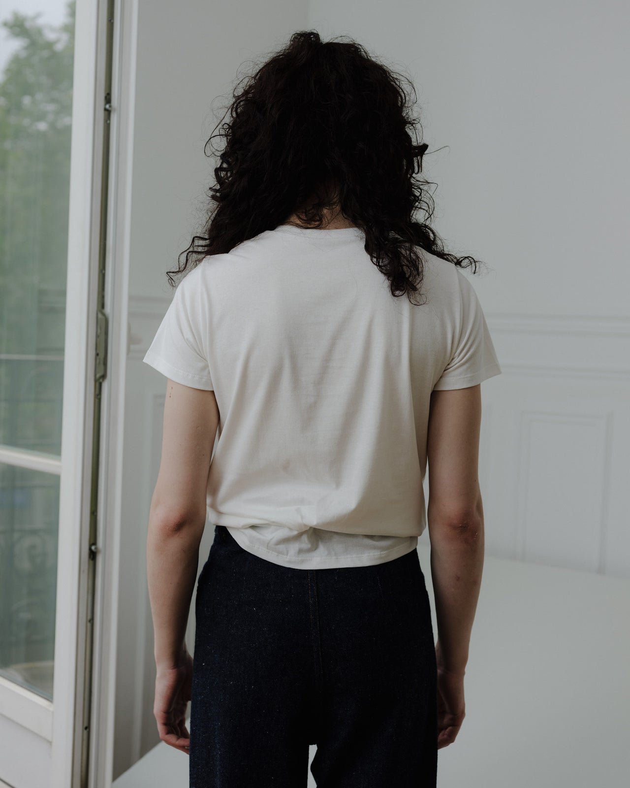 Tee Shirt - Regenerative Cotton Jersey - Undyed