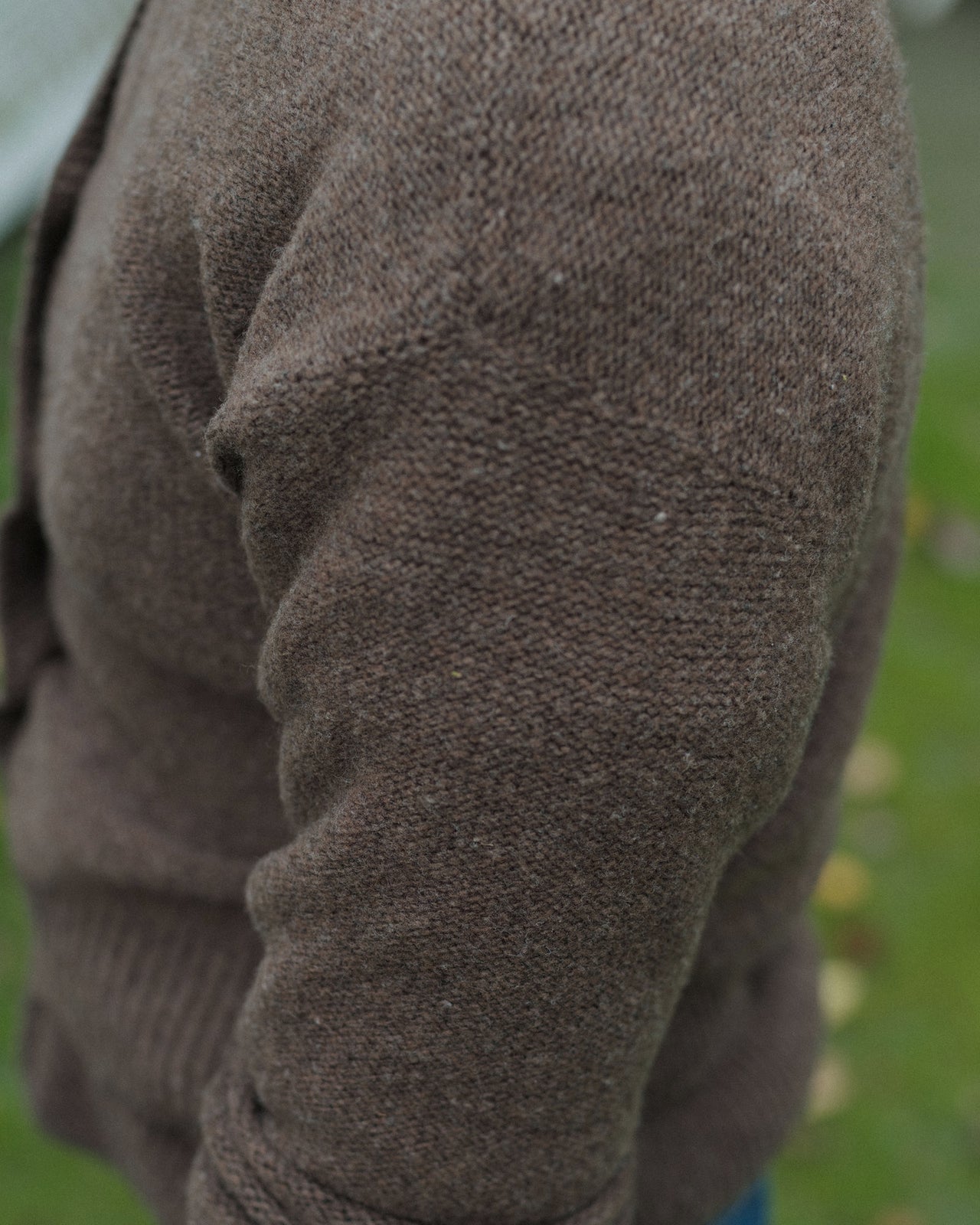 Tier Cardigan - Arles Merino Wool - Burel Brown