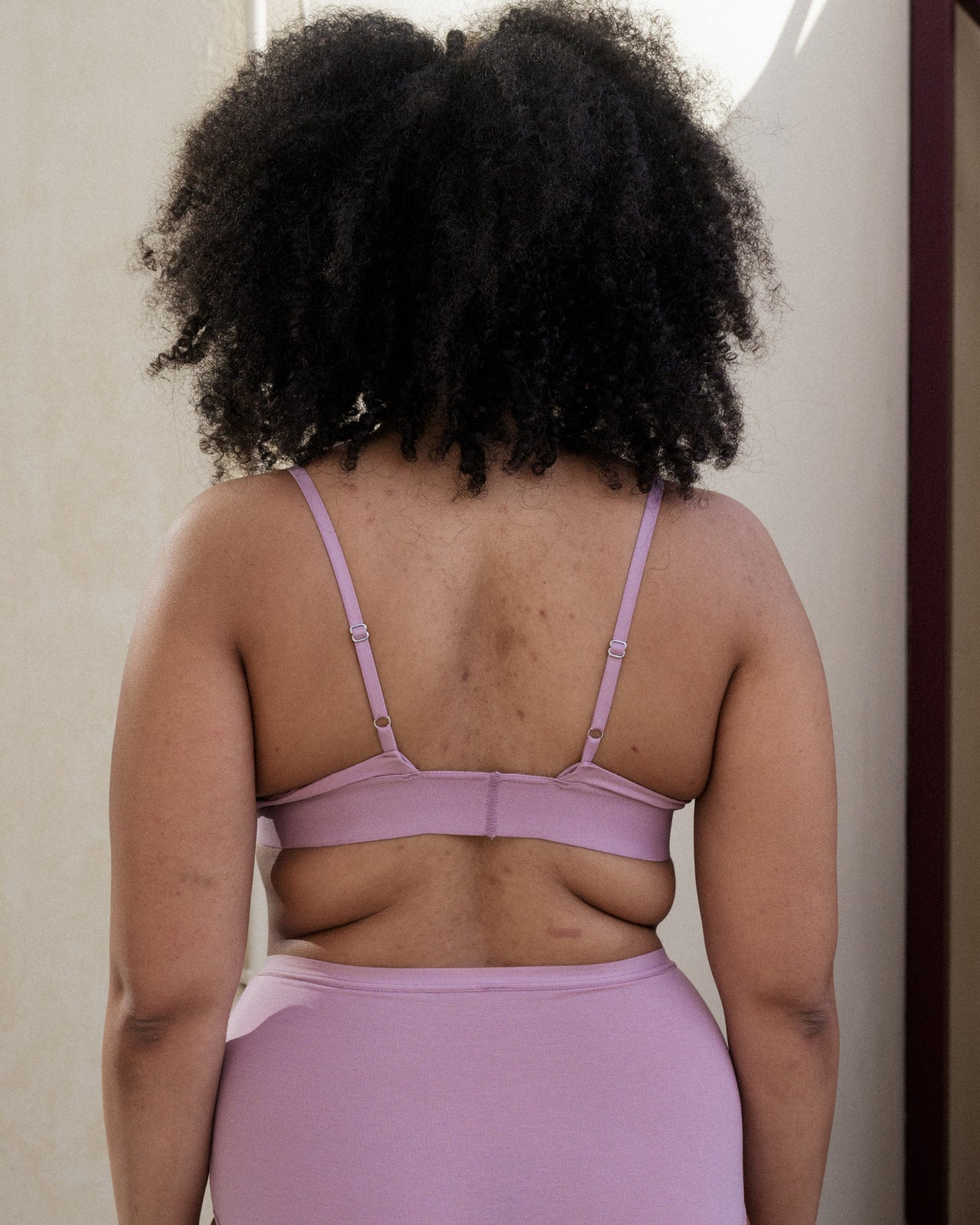 Triangle Bra - Bamboo Lyocell - Still Purple