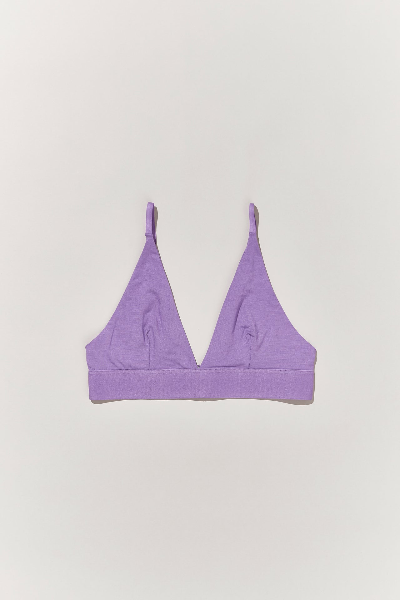 Triangle Bra - Bamboo Lyocell - Still Purple