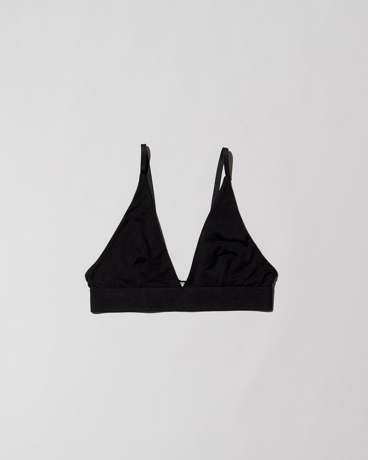 Triangle Bra - Bamboo Lyocell - Black