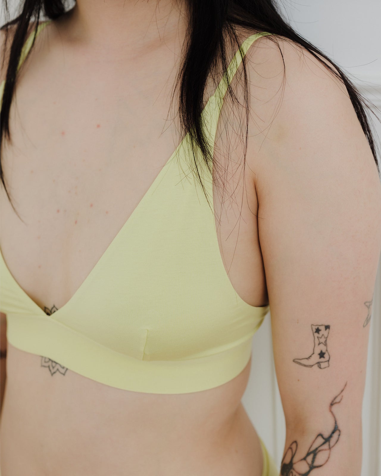 Triangle Bra - Bamboo Lyocell - Lime