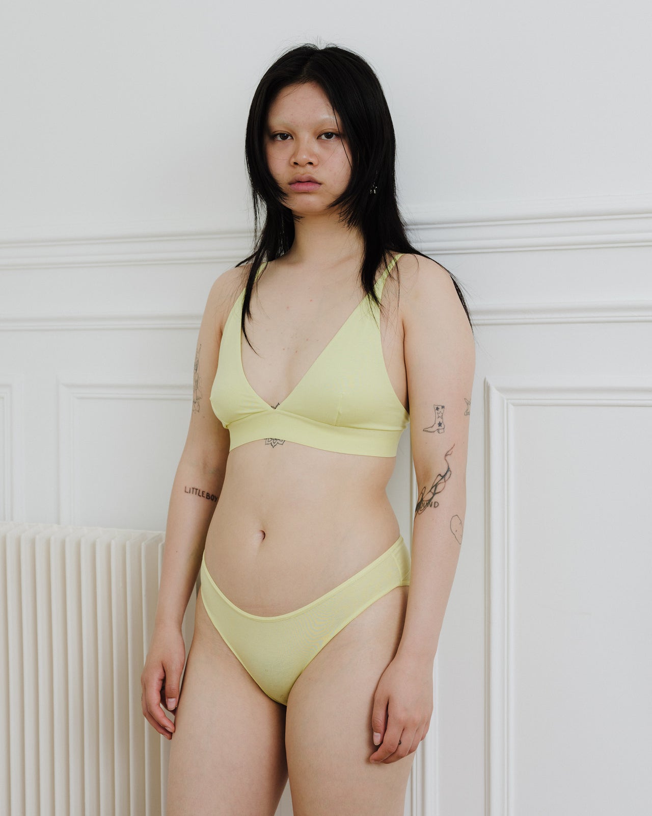 Triangle Bra - Bamboo Lyocell - Lime