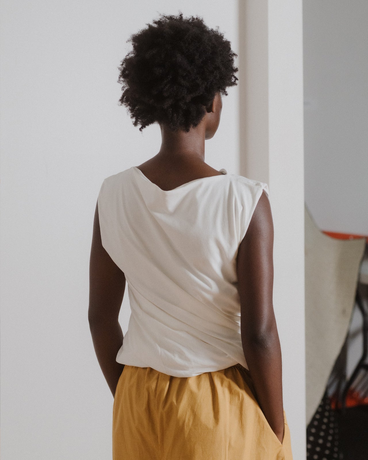 Turn Tank - Organic Cotton Jersey - Undyed