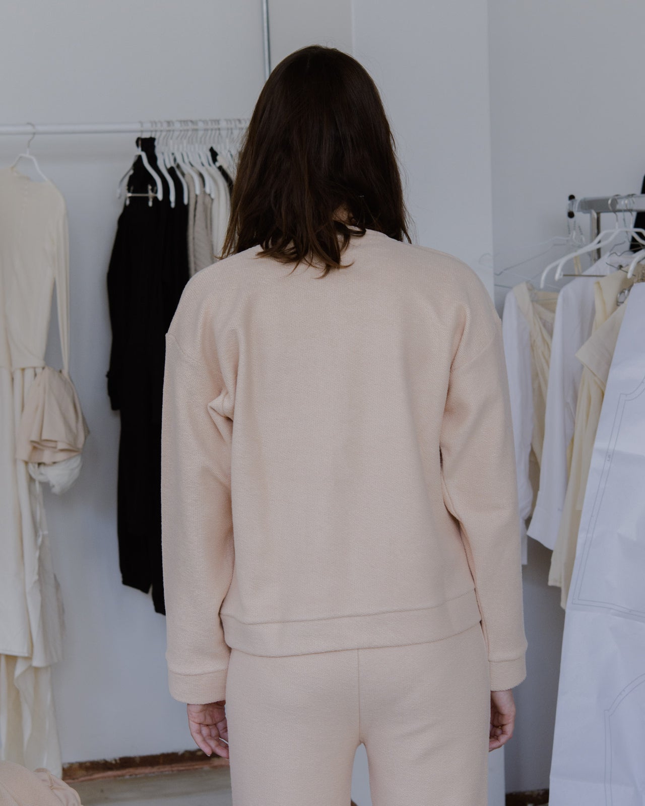 Loose Sweat - Reversed Terry - Spring 16 Ecru - SP23