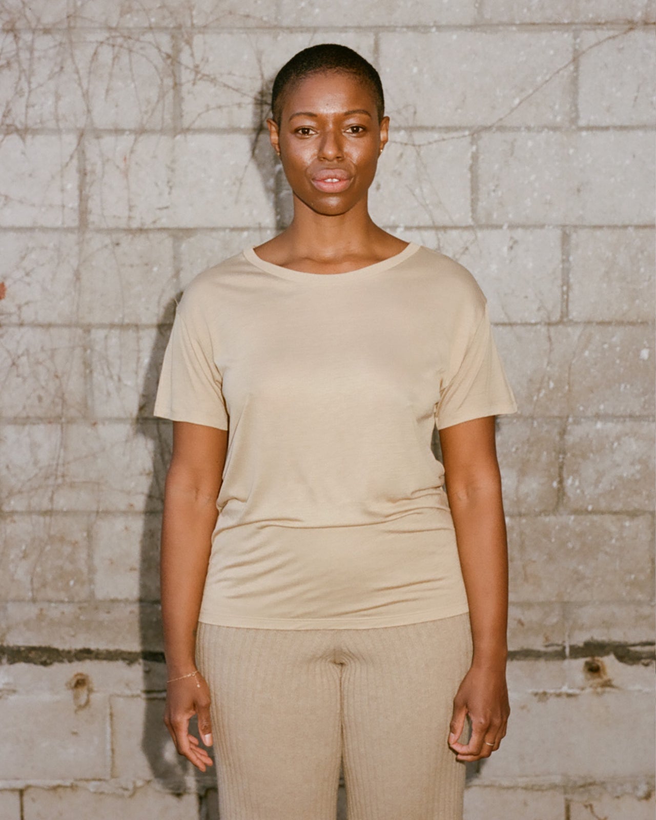 Loose Tee - Bamboo Jersey - Cochlea