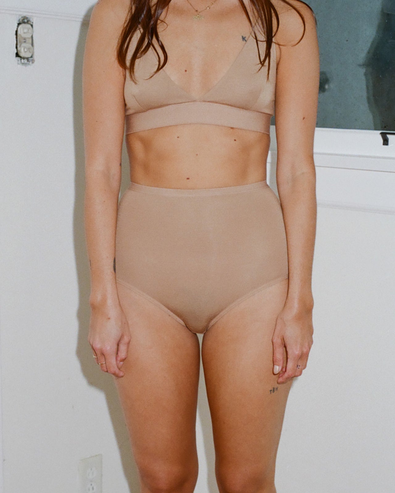 Highwaist Bell Pants - Bamboo Jersey - Aural