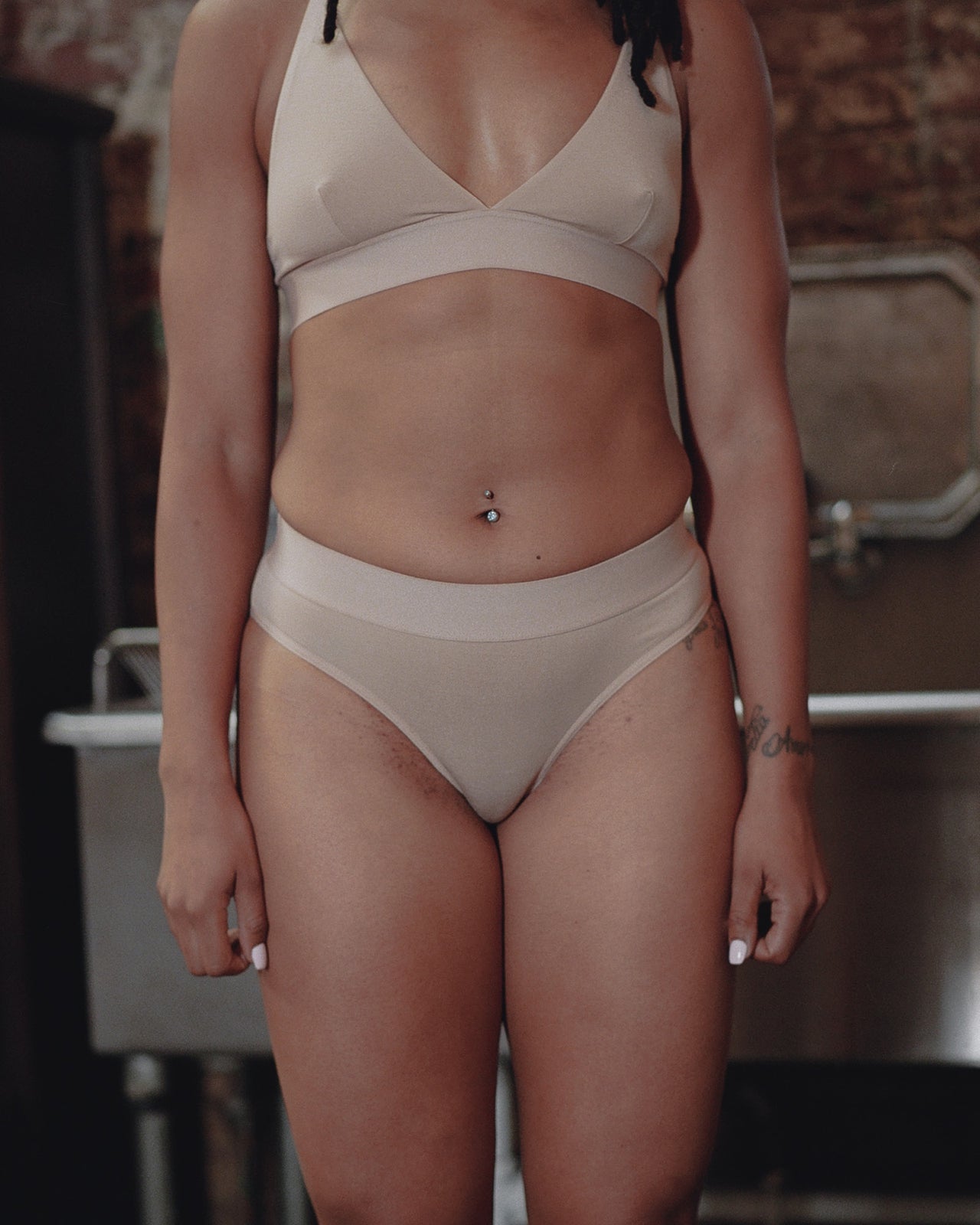 Elastic Bell Pants - Bamboo Jersey - Haptic