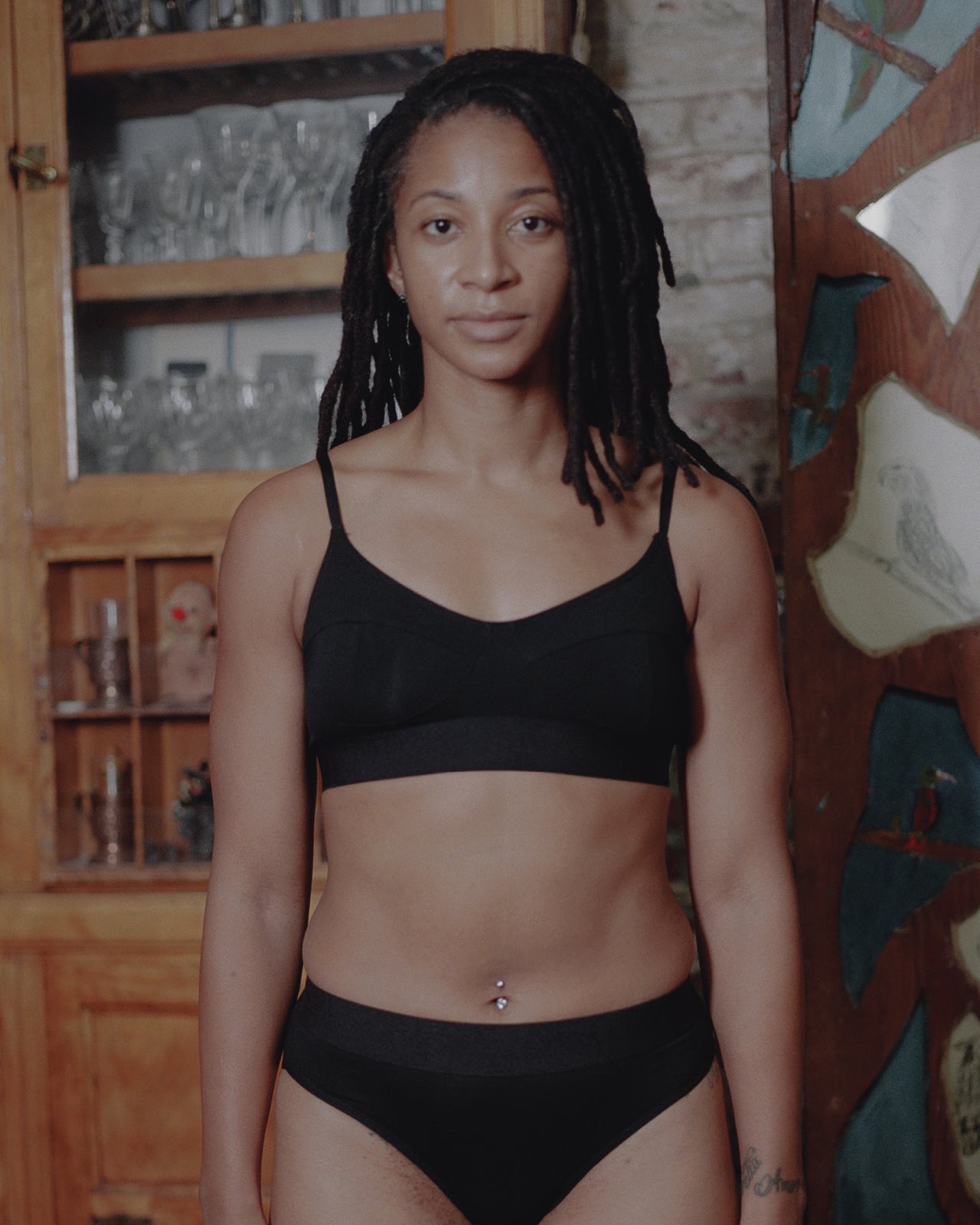 Soft Bra - Bamboo Jersey - Black