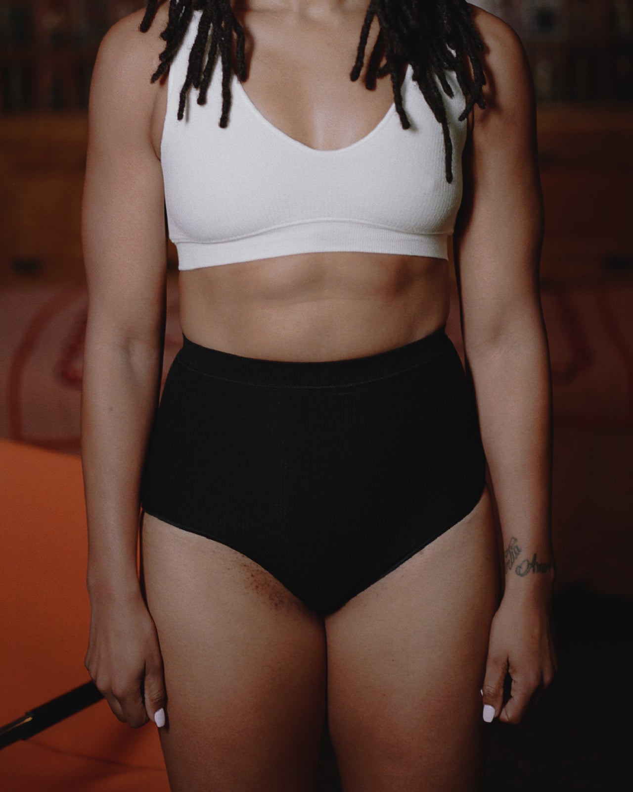 Aid Pants - Buckle Cotton Knit - Black