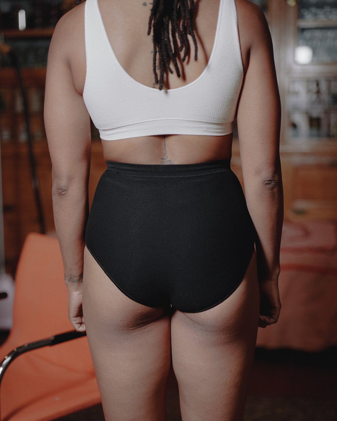 Aid Pants - Buckle Cotton Knit - Black