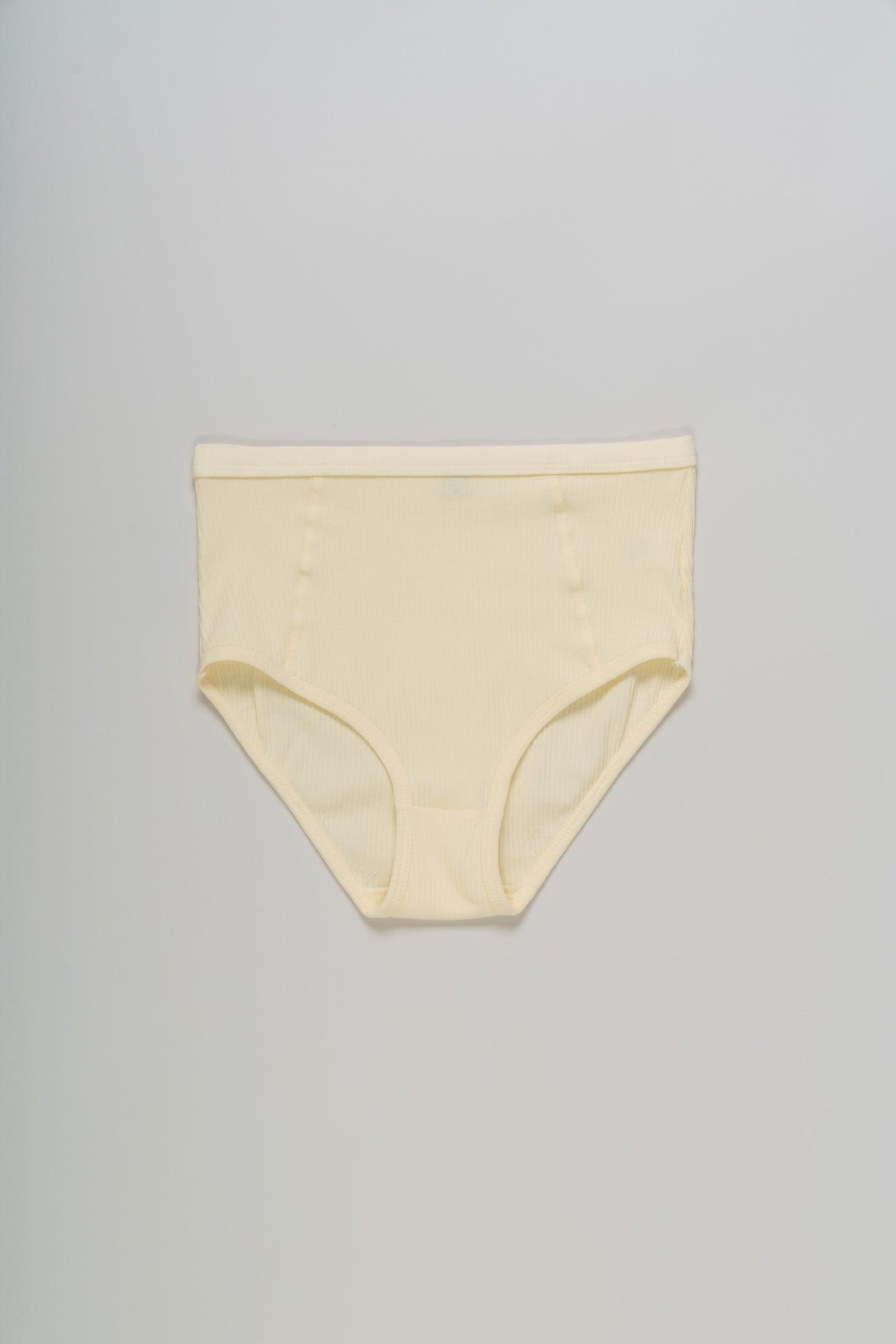 Alae High Bell Pants - Organic Cotton Rib - Hape Egg - WT21