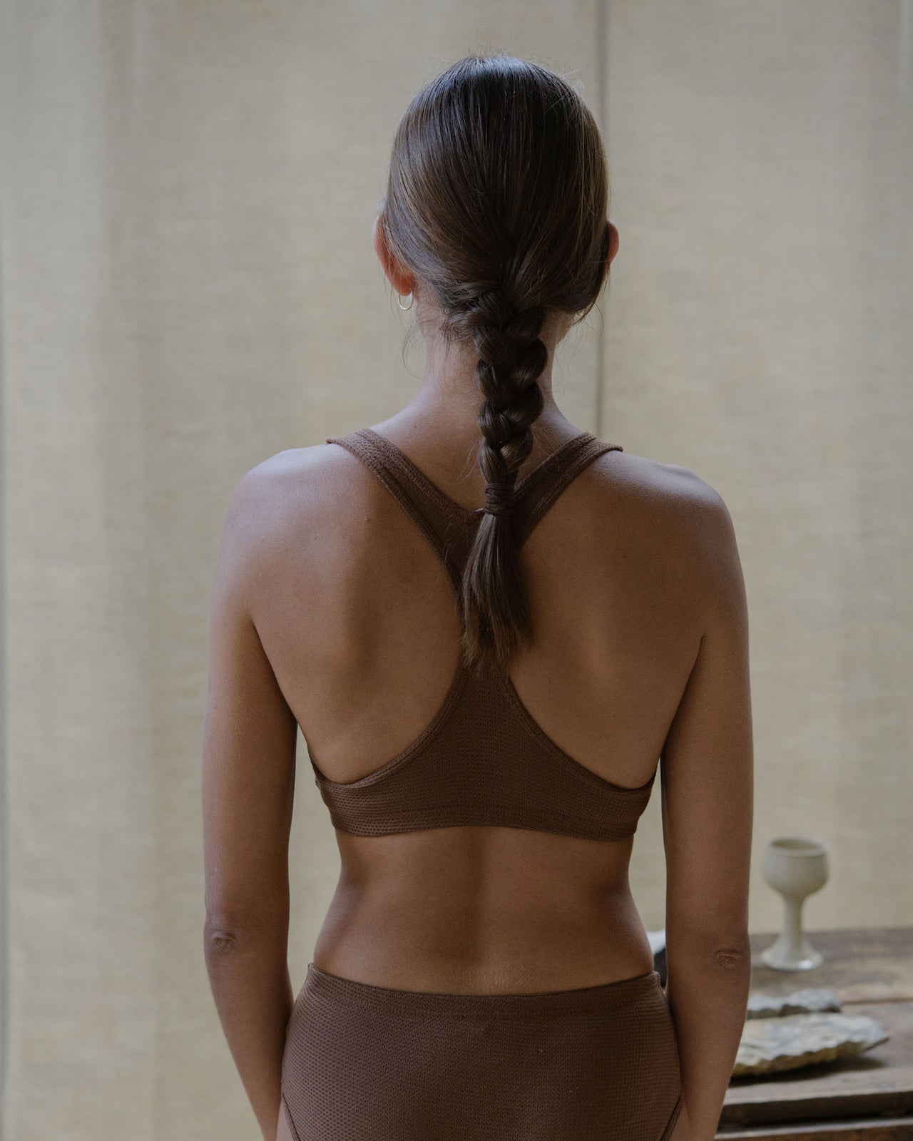 Bean Bra - Organic Cotton Waffle - Ocular - SP23