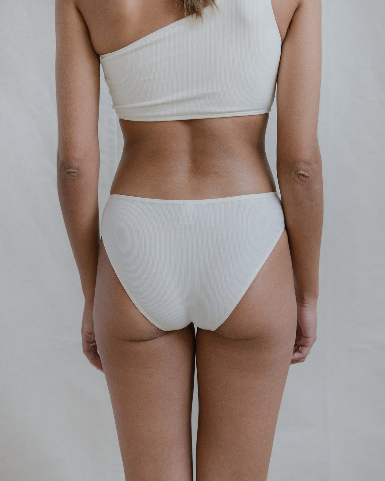 Bell Pants - Cotton Rib - Off White - SP23