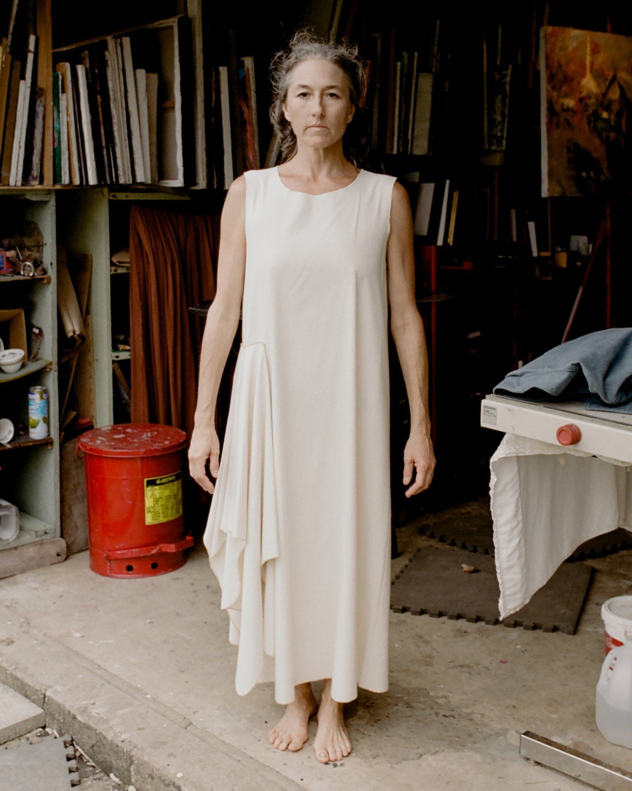 Chad Dress - Wild Silk - Undyed/Contrast - SU22