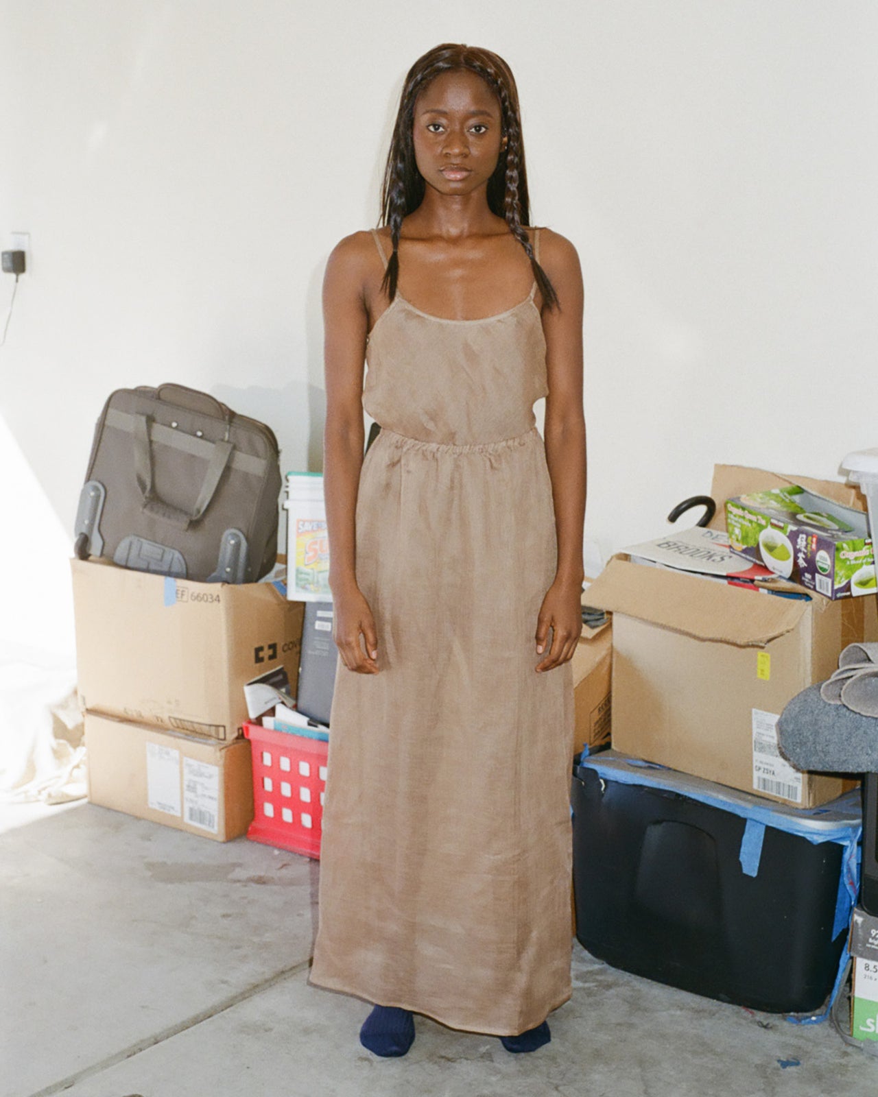 Dydine Skirt - Fine Linen - Khata Brown - AU21