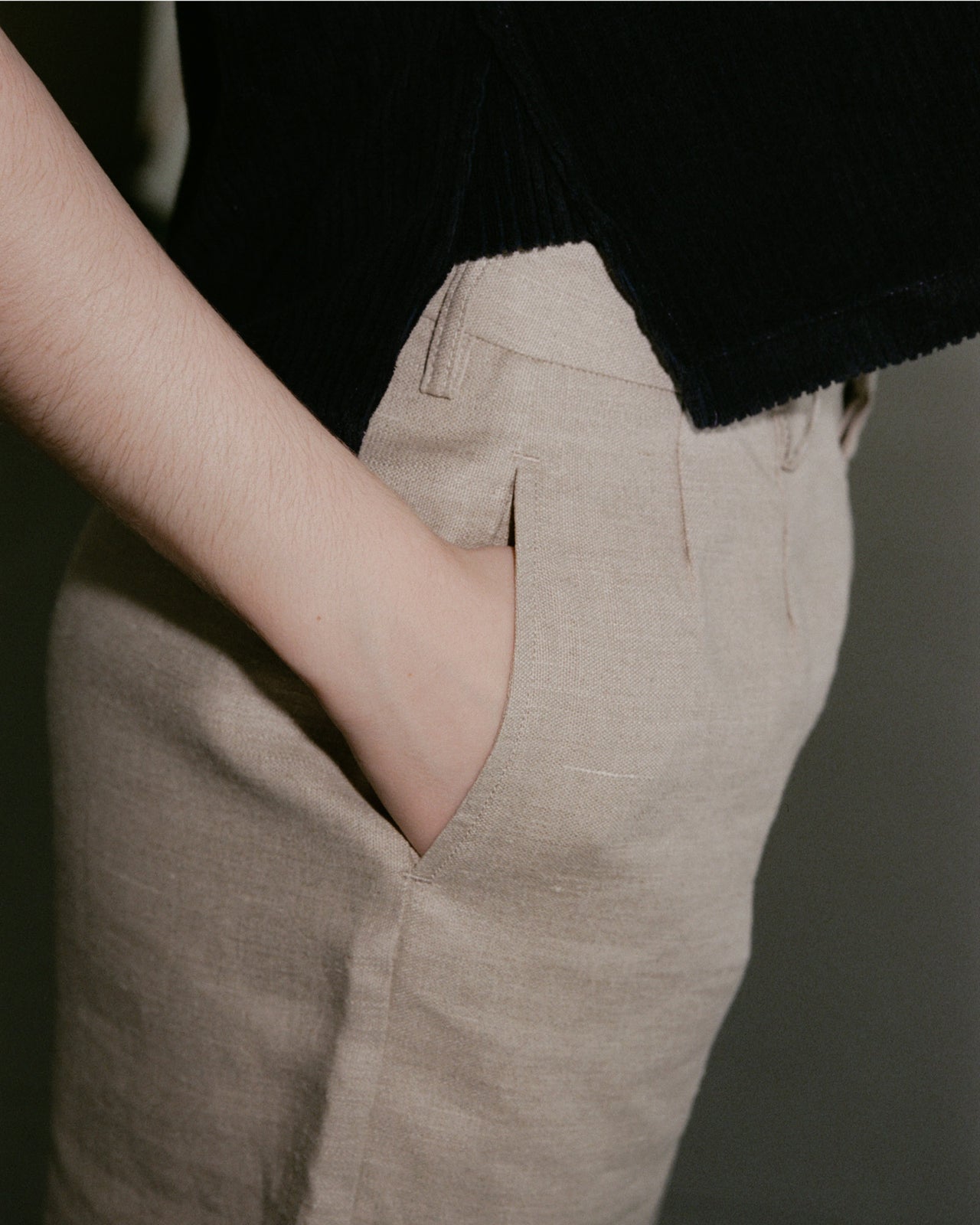 Kile Shorts - Linen - Undyed - SU23